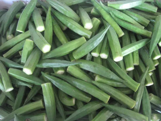 Замороженные овощи, Замороженные продукты, Овощи IQF, Продукты IQF, Замороженные овощи, Бамия IQF, Замороженная бамия, Бамия IQF, Ломтики/нарезки/целиком, Ломтики бамии, Детская бамия, Ломтики бамии, Бамия