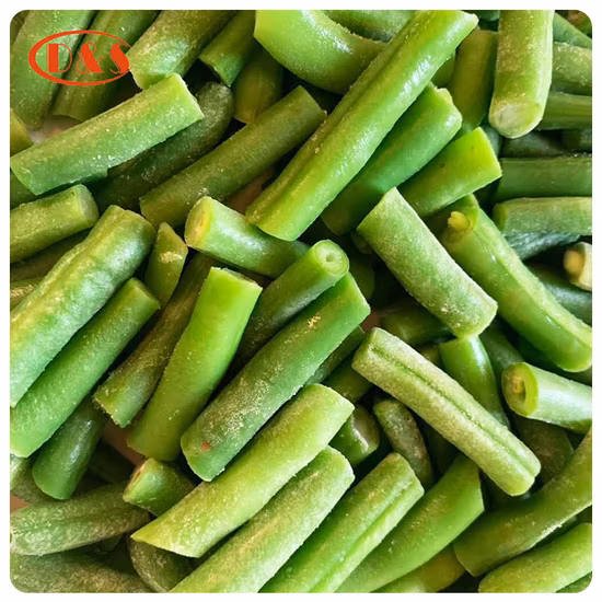IQF Green Bean Cut — замороженная зеленая фасоль премиум-класса.